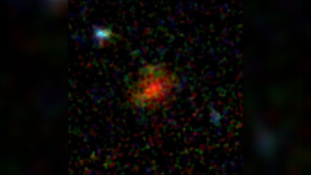 img of 早期宇宙中存在巨大尘埃星系，詹姆斯·韦伯望远镜确认