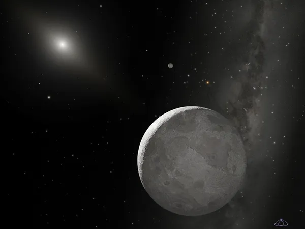 img of 我们太阳系的一颗矮行星如同“软芝士”，研究人员称